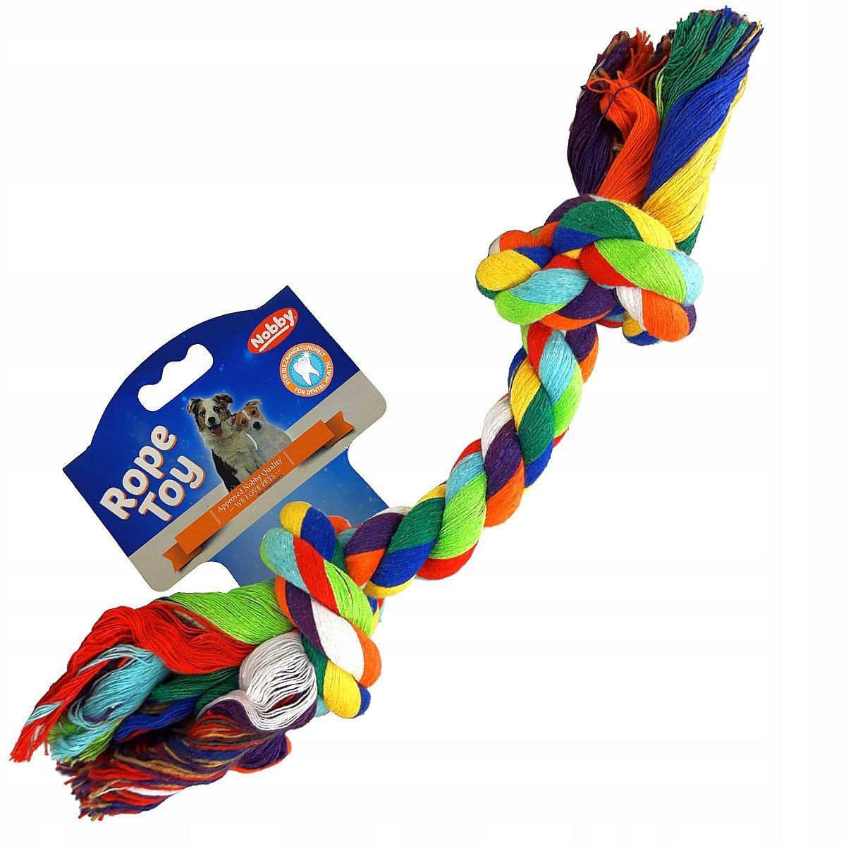

Sznur węzły dlla Psa Nobby Rope Toy 32cm kolory