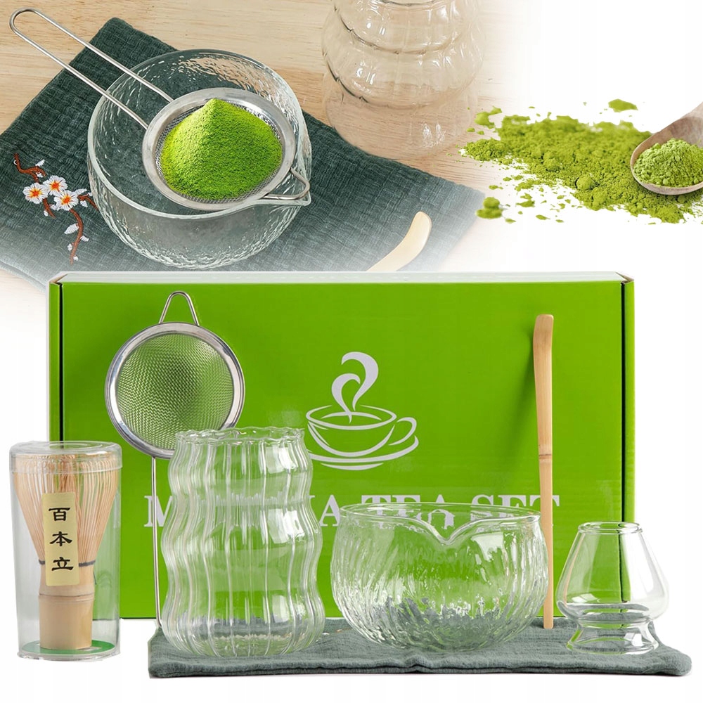 Levně Sada Pro Matcha 7DÍLNÁ Pro Párování Matcha Tradičním Způsobem 7v1