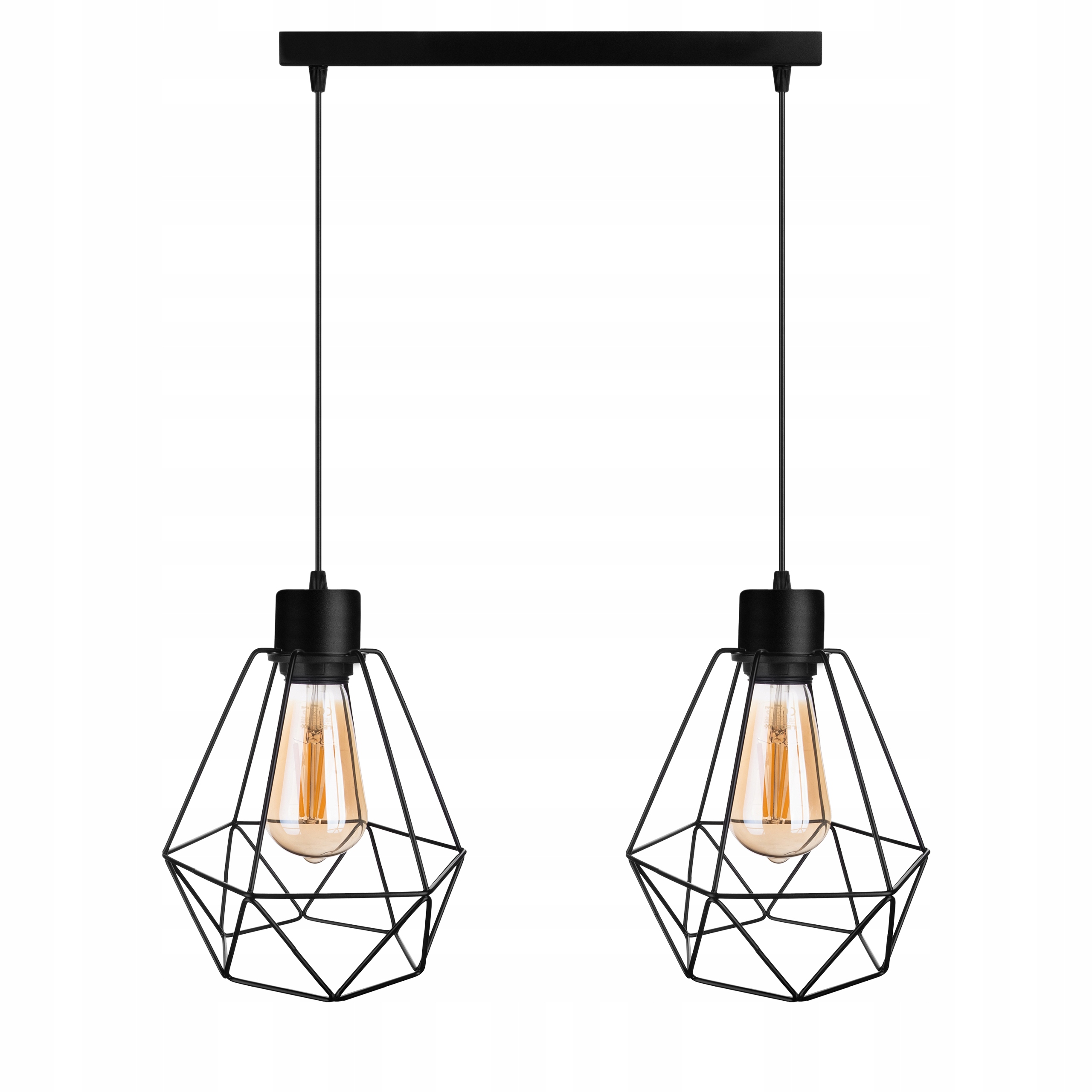 

Lampa Wisząca Sufitowa Żyrandol Belka Brylant Loft