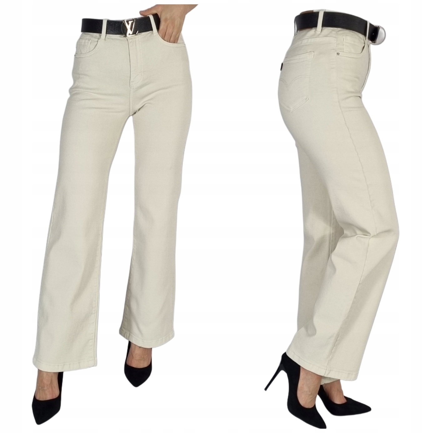 Spodnie Jeansowe Szerokie Klasyczne Verden Jeans Rozmiar 38/M