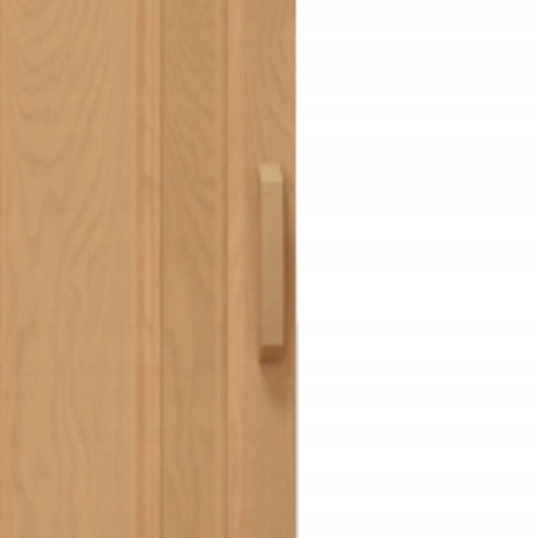 Drzwi harmonijkowe jasny dąb 80 cm