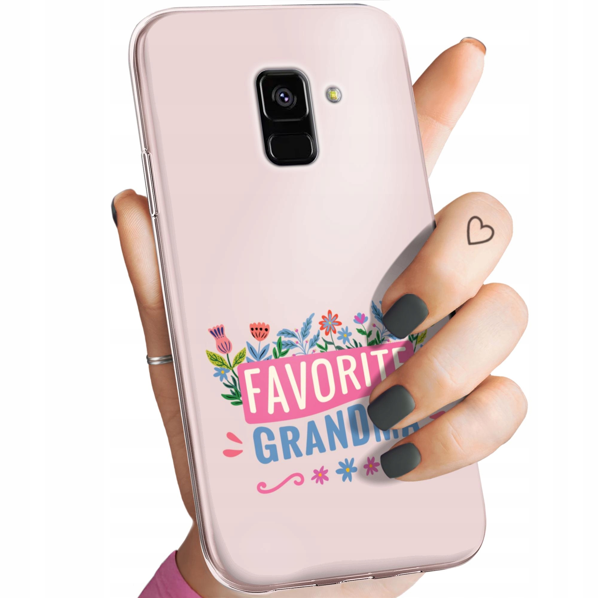 Etui Do Samsung Galaxy A5/A8 2018 Dla Babci Babcia Babunia Obudowa