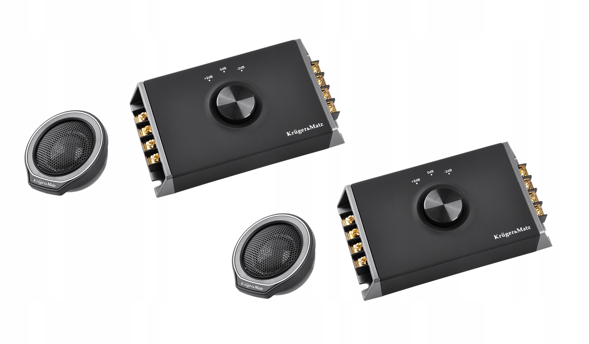 Zestaw głośników samochodowych 6,5" Kruger&Matz 65 ~ 20 000 Hz 120 W Model KM620T11