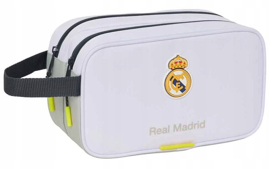 Saszetka Real Madryt Kosmetyczka Dwukomorowa 877