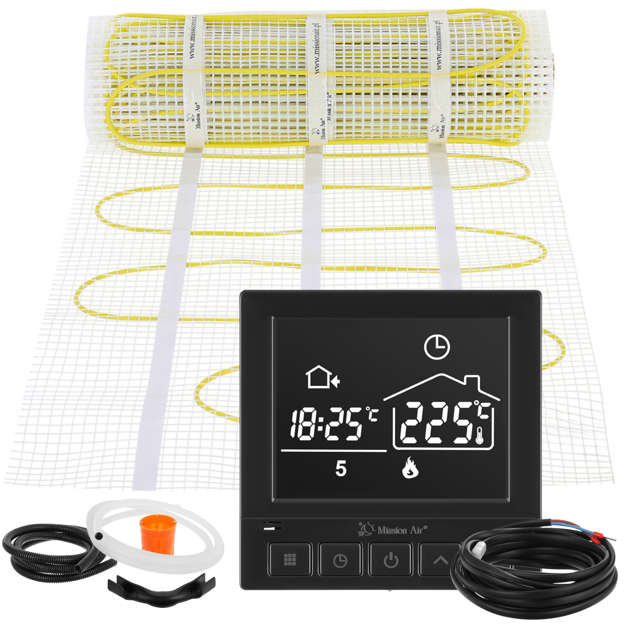 Set Vykurovacia podložka pod dlaždice MA-160W/m² 3,5 m²