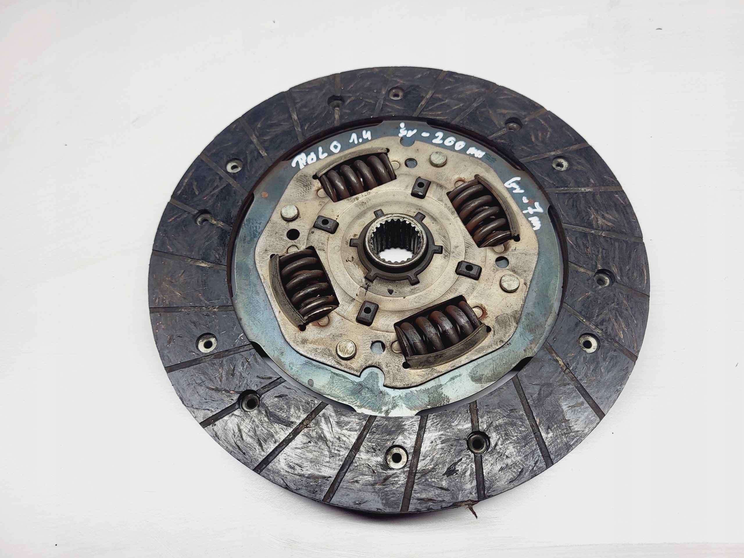 Embrayage Disque de pression VW POLO III 6N2 1.4 B VALEO