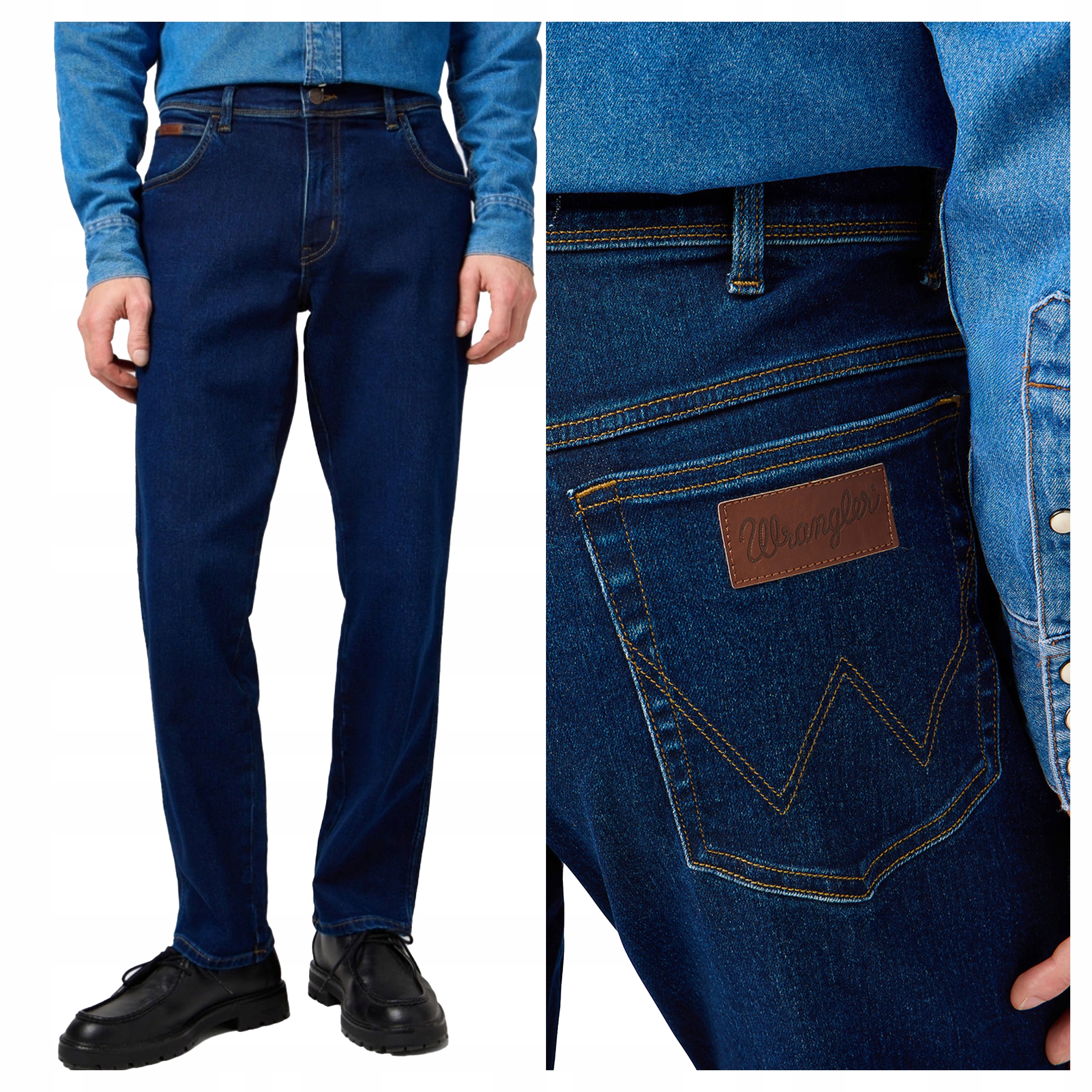 Wrangler Texas pánské džínové kalhoty Cosmic Blue regular W31 L32