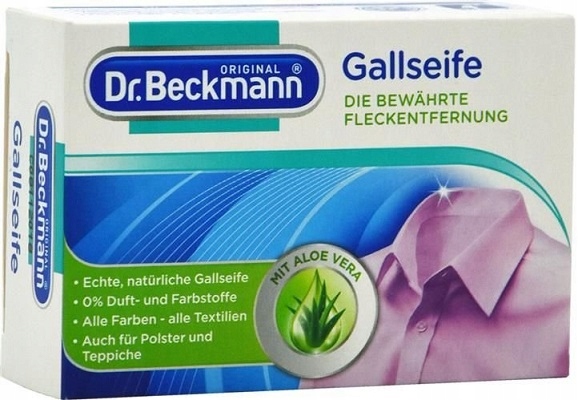 

Dr Beckmann Gallseife mydło na plamy odplamiające