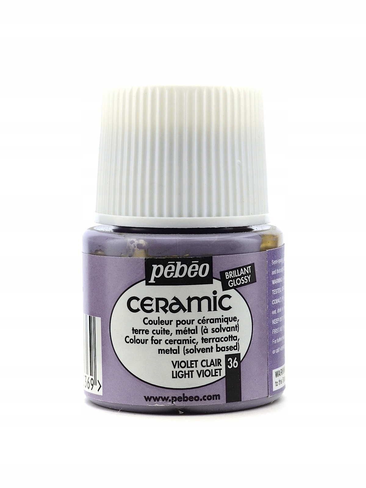 PEBEO CERAMIC 45ML LIGHT VIOLET farba do ceramiki
