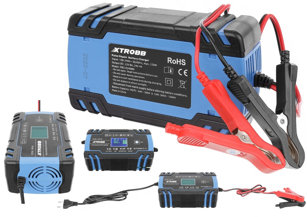 АВТОМОБИЛЬНЫЙ ВЫПРЯМИТЕЛЬ ДЛЯ АККУМУЛЯТОРОВ 12 В 24 В