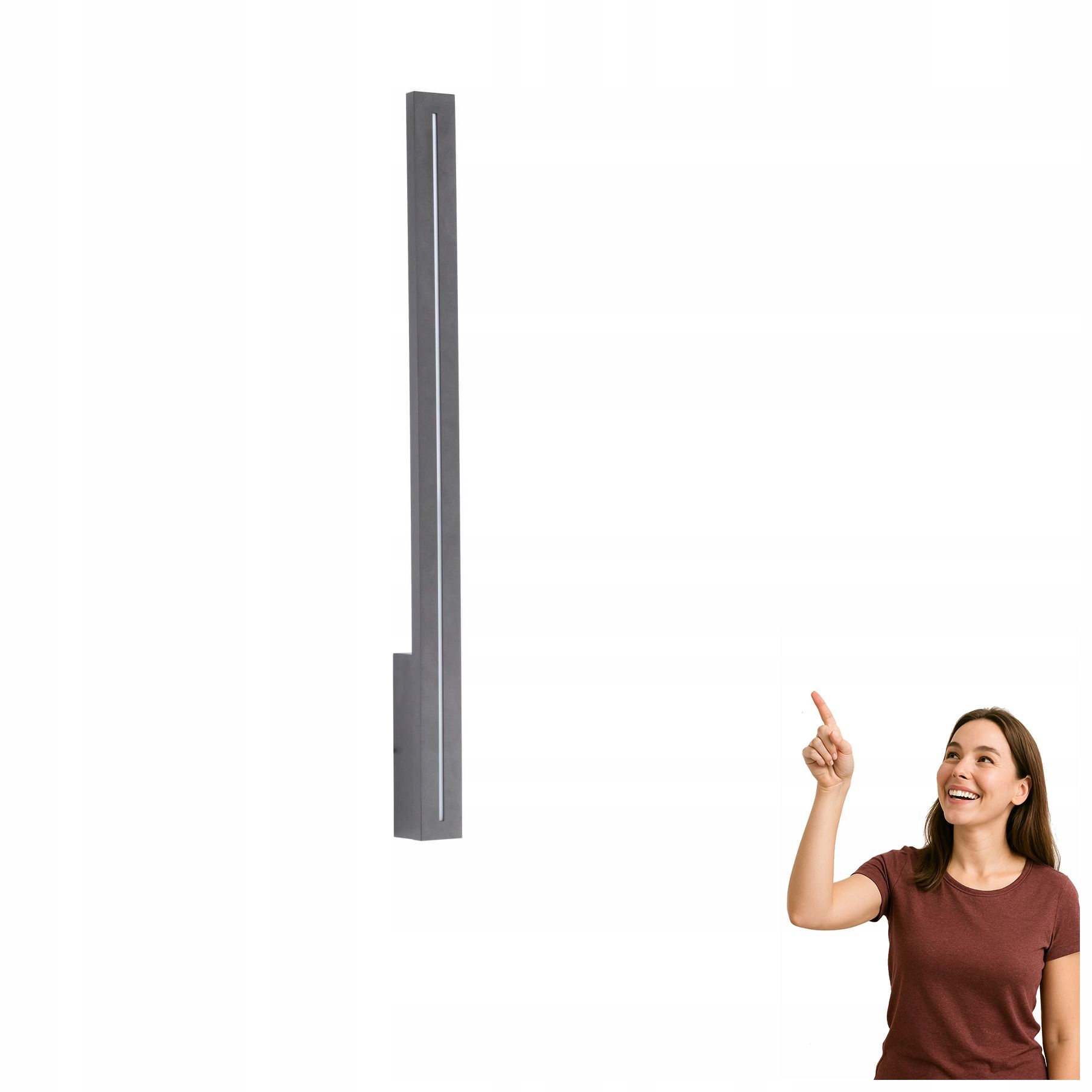 Led lineární venkovní nástěnné svítidlo 12W IP65 Linea S 18175 Tk Lighting