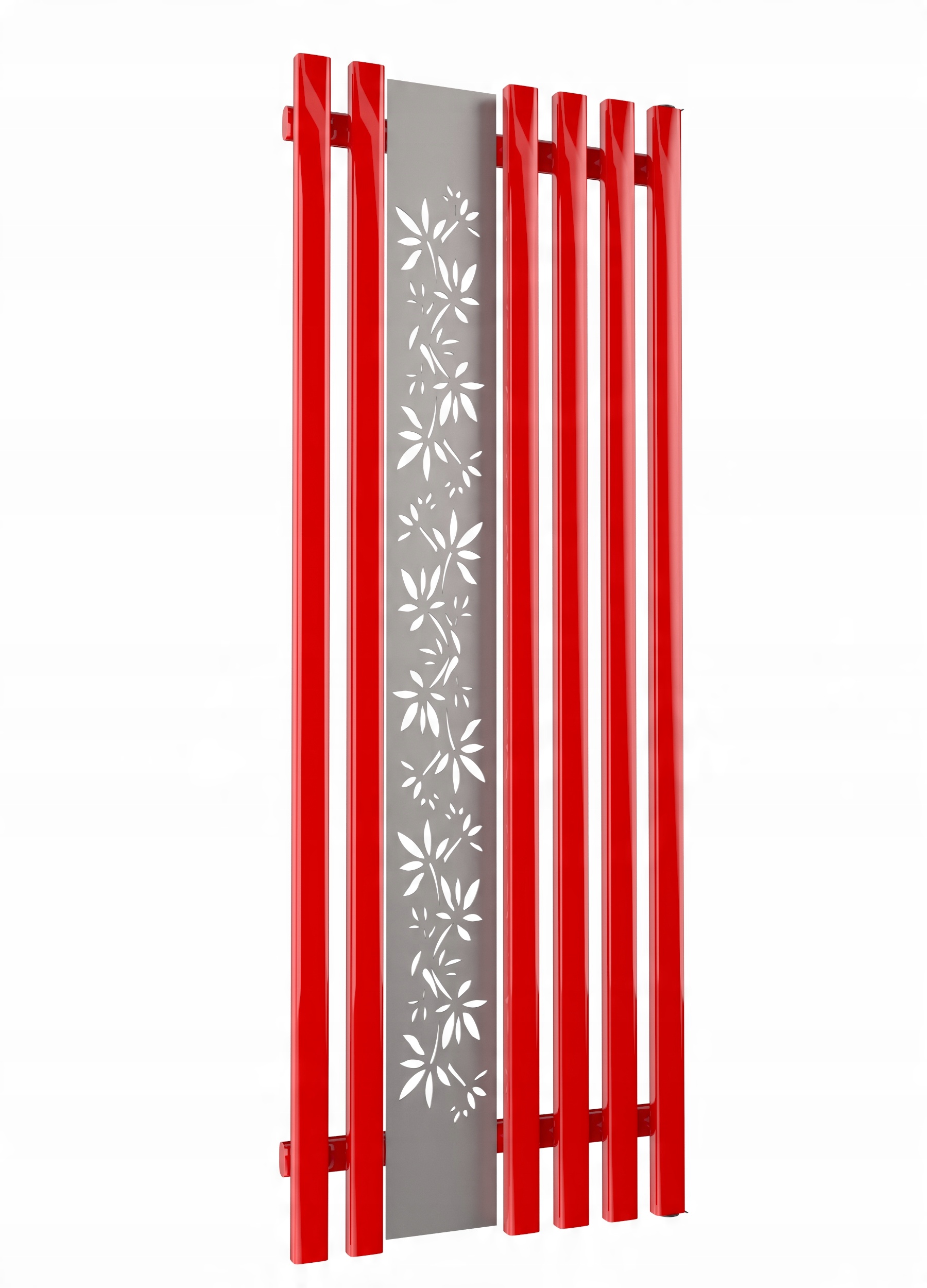 

Grzejnik dekoracyjny Flower 180x60 Czerwony