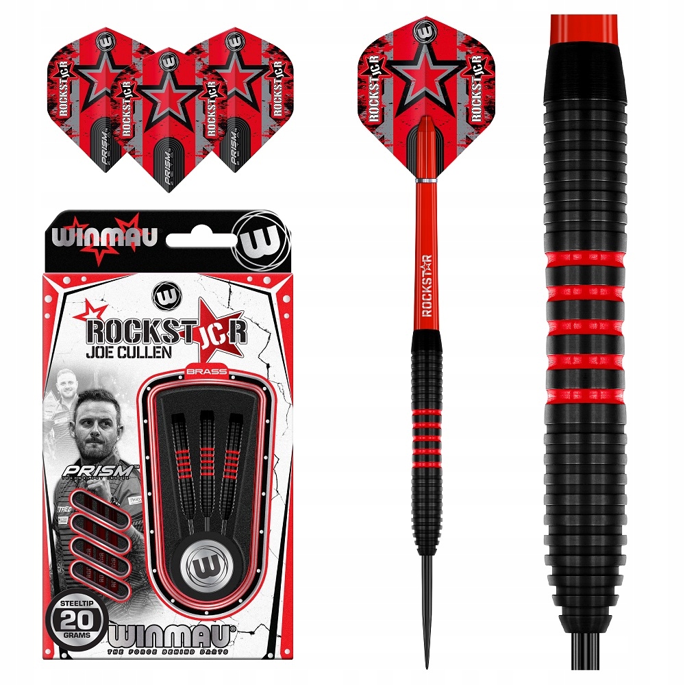 Lotki Rzutki Do Darta Winmau Joe Cullen Brass 20G