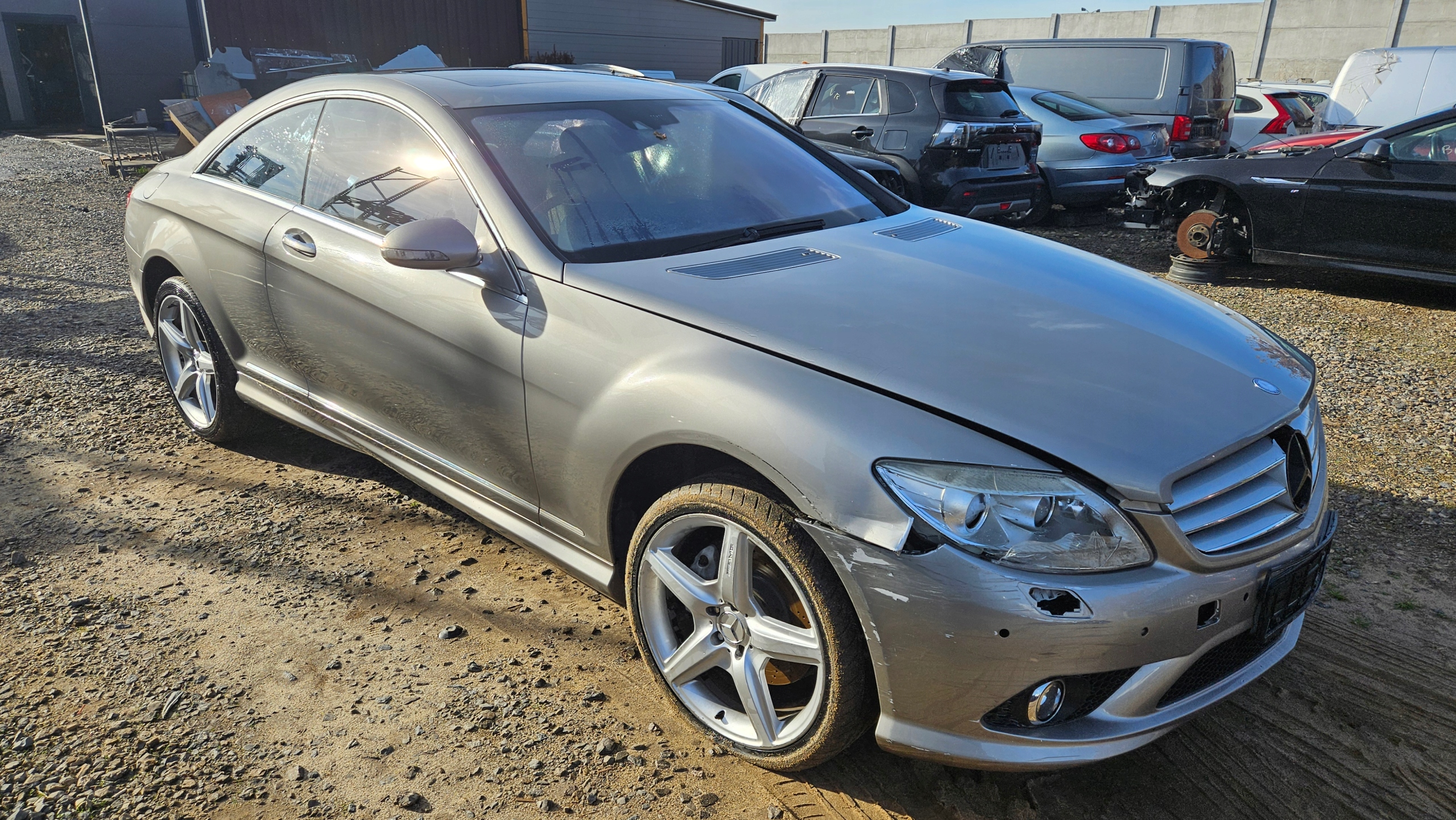 bonnet front complete MERCEDES W216 216 CL colour 723