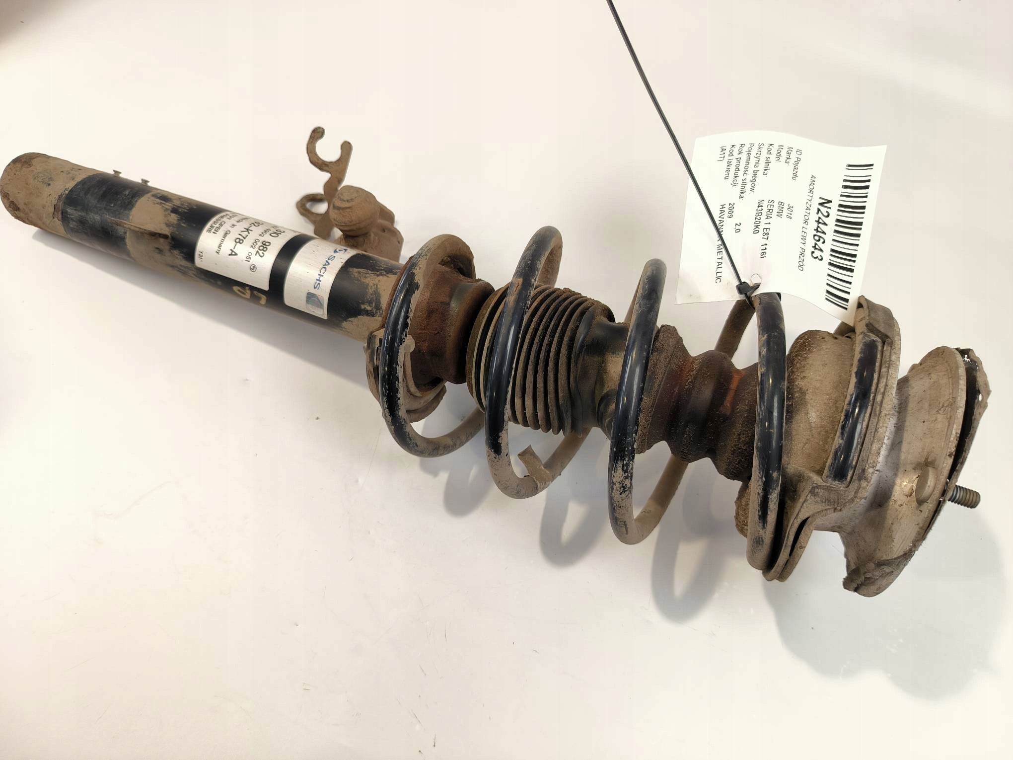 shock absorber left front 310982 BMW SERIA 1 E87 116i