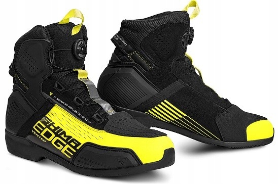 Shima Edge Vent Men Fluo krátke pánske motocyklové topánky 45