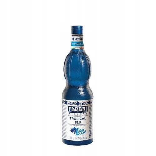 Fabbri Tropical Blu italský tropický světle modrá sirup 1l