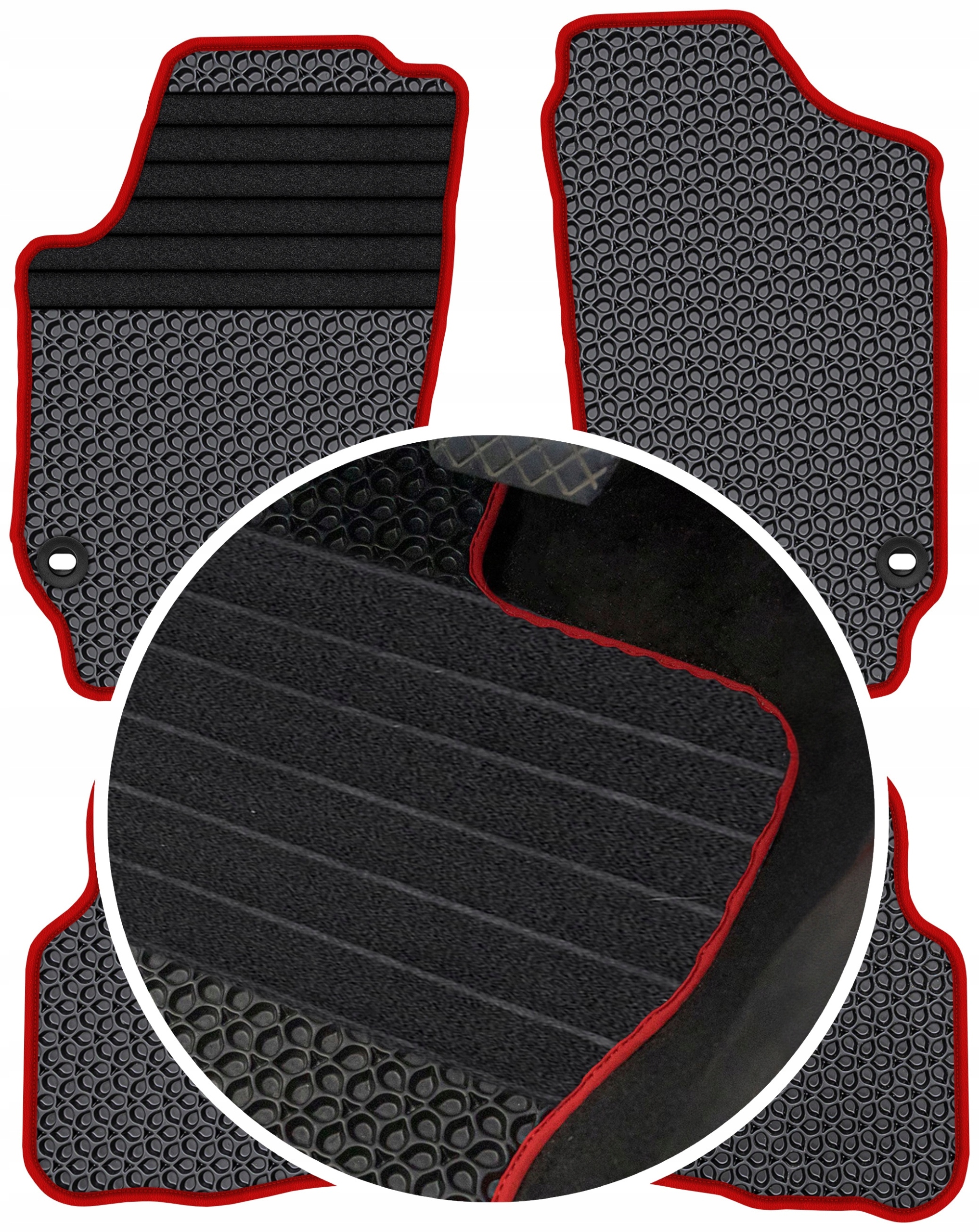 Vw Polo IV 2001-2009 Gumové rohože Eva Eternity Posilnenie XXL