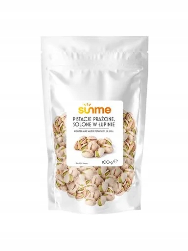 5 x Sunme Pistácie Pražená-solená 100G