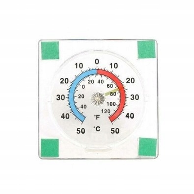 TERMOMETR ZEWNĘTRZNY ZAOKIENNY NA OKNO TERDENS