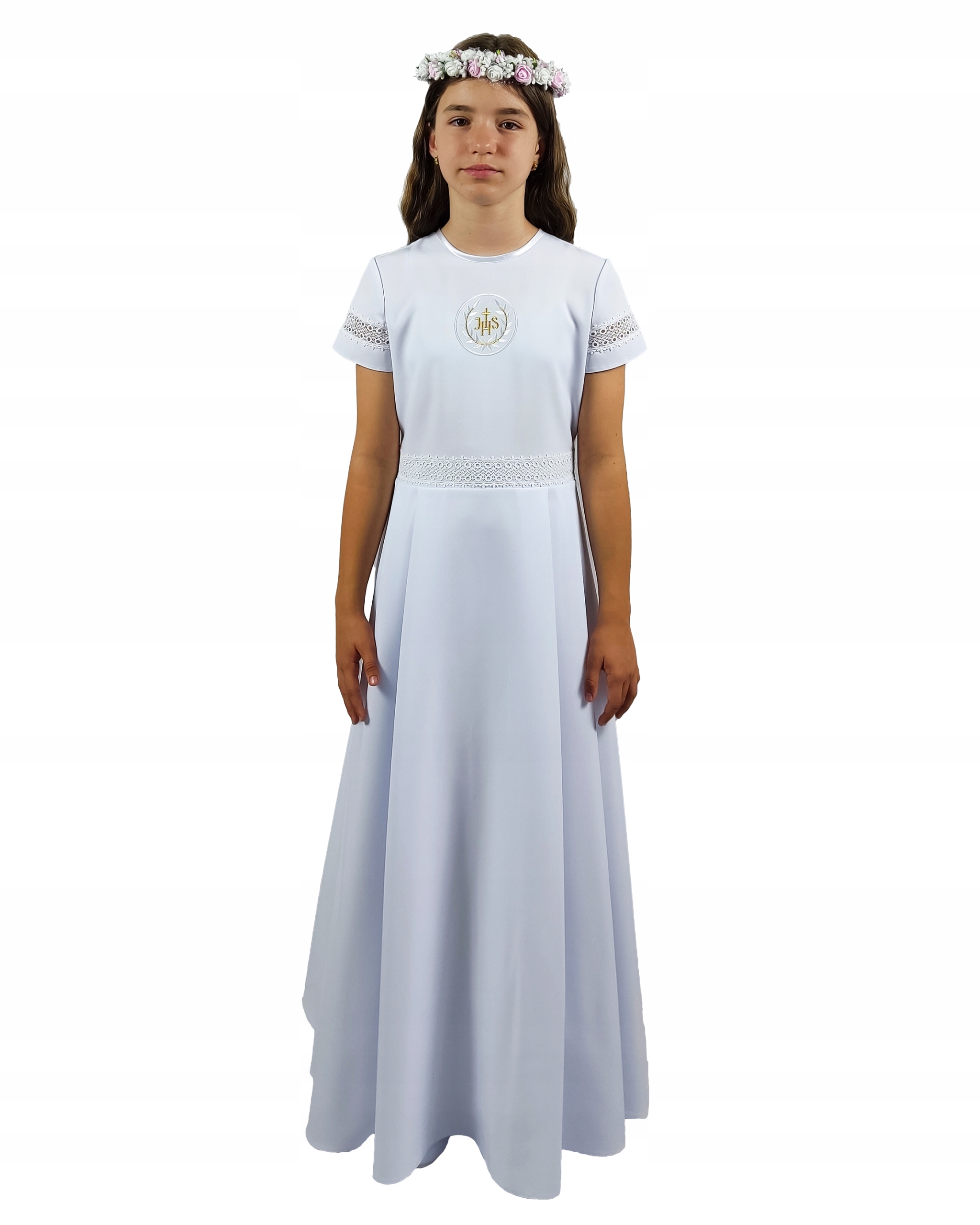 Sukienko - alba komunijna dla dziewczynki - r. 140