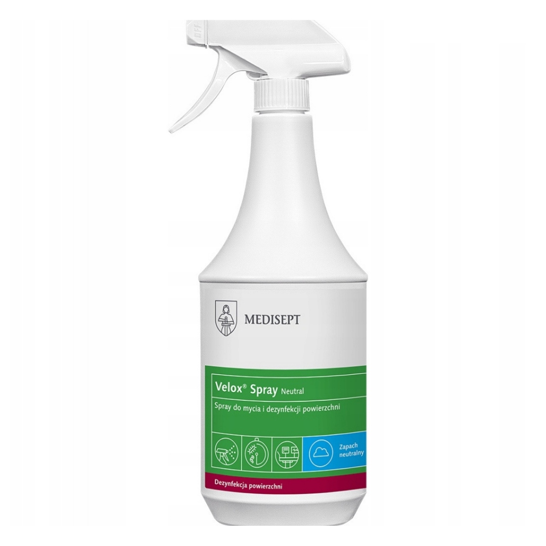 

Velox Spray 1L Neutral Dezynfekcja Powierzchni