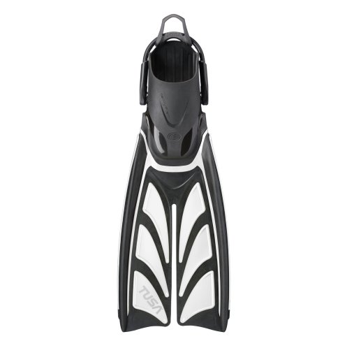 Płetwy z bungee Tusa Hyflex Zoom rozmiar 35-38 biało-czarne