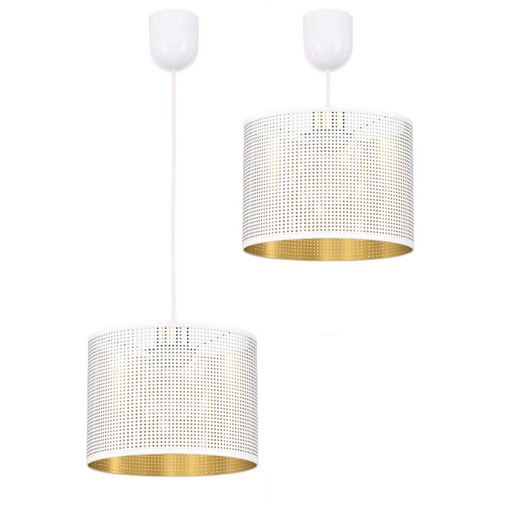 

Lampa Wisząca Ażurowa Abażur Z Dziurkami Mesh