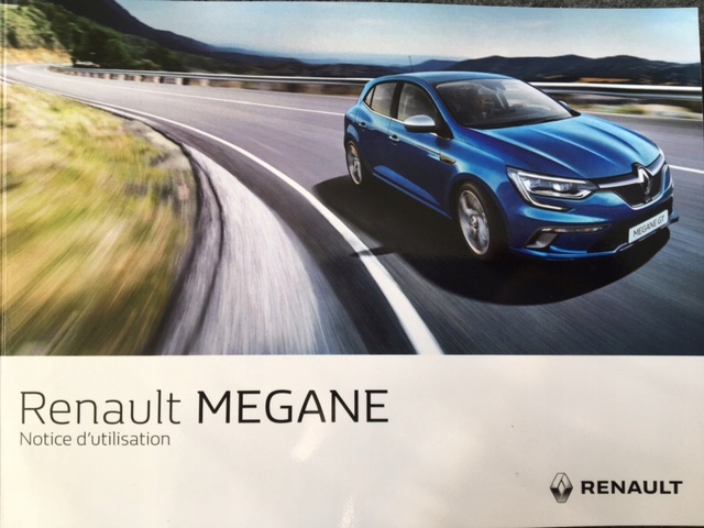 Renault MEGANE IV французская сервисная книга