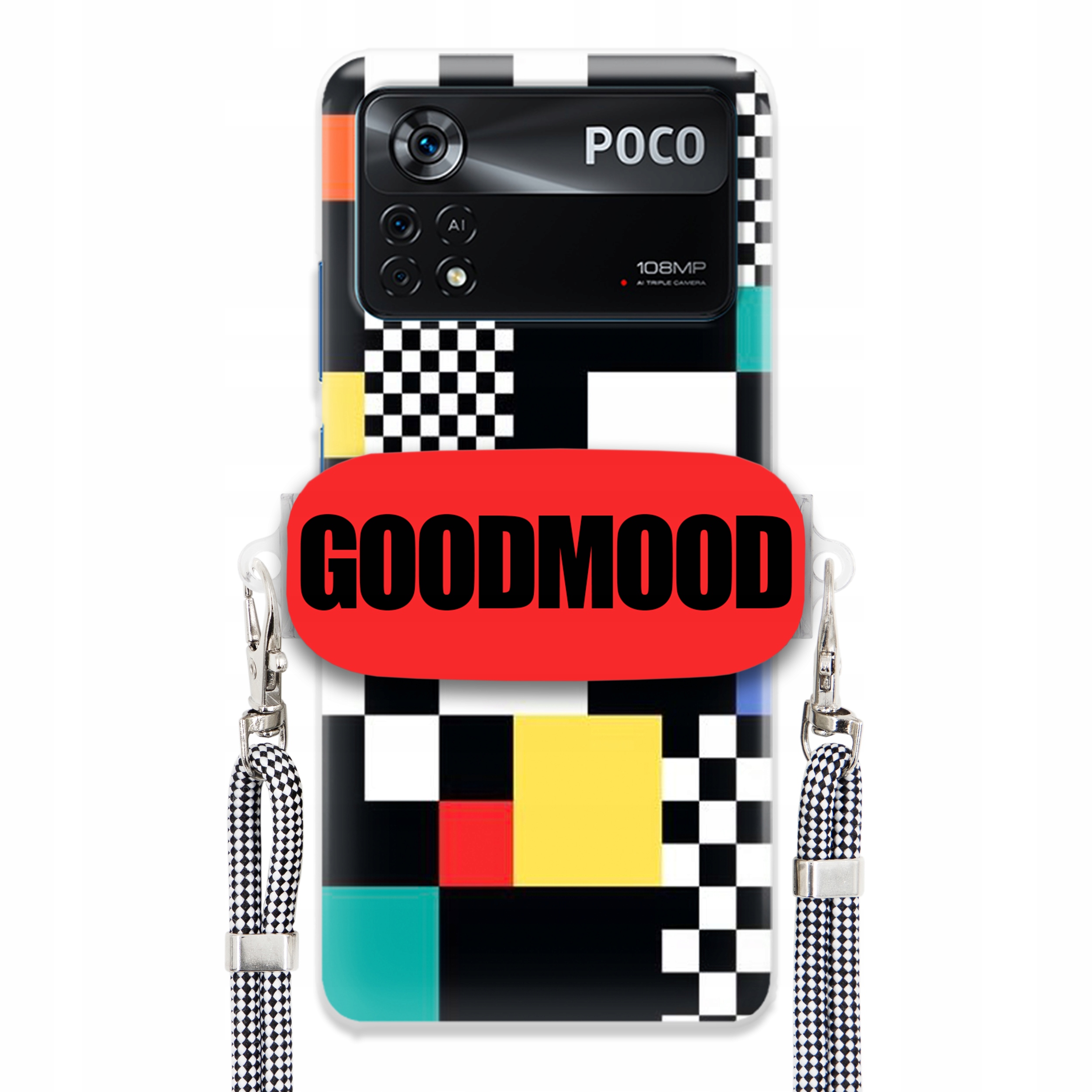 Pouzdro Pro Xiaomi Poco X4 Pro 5G Case Držák Vodítka Zebra Telefonu Pixelart Wz