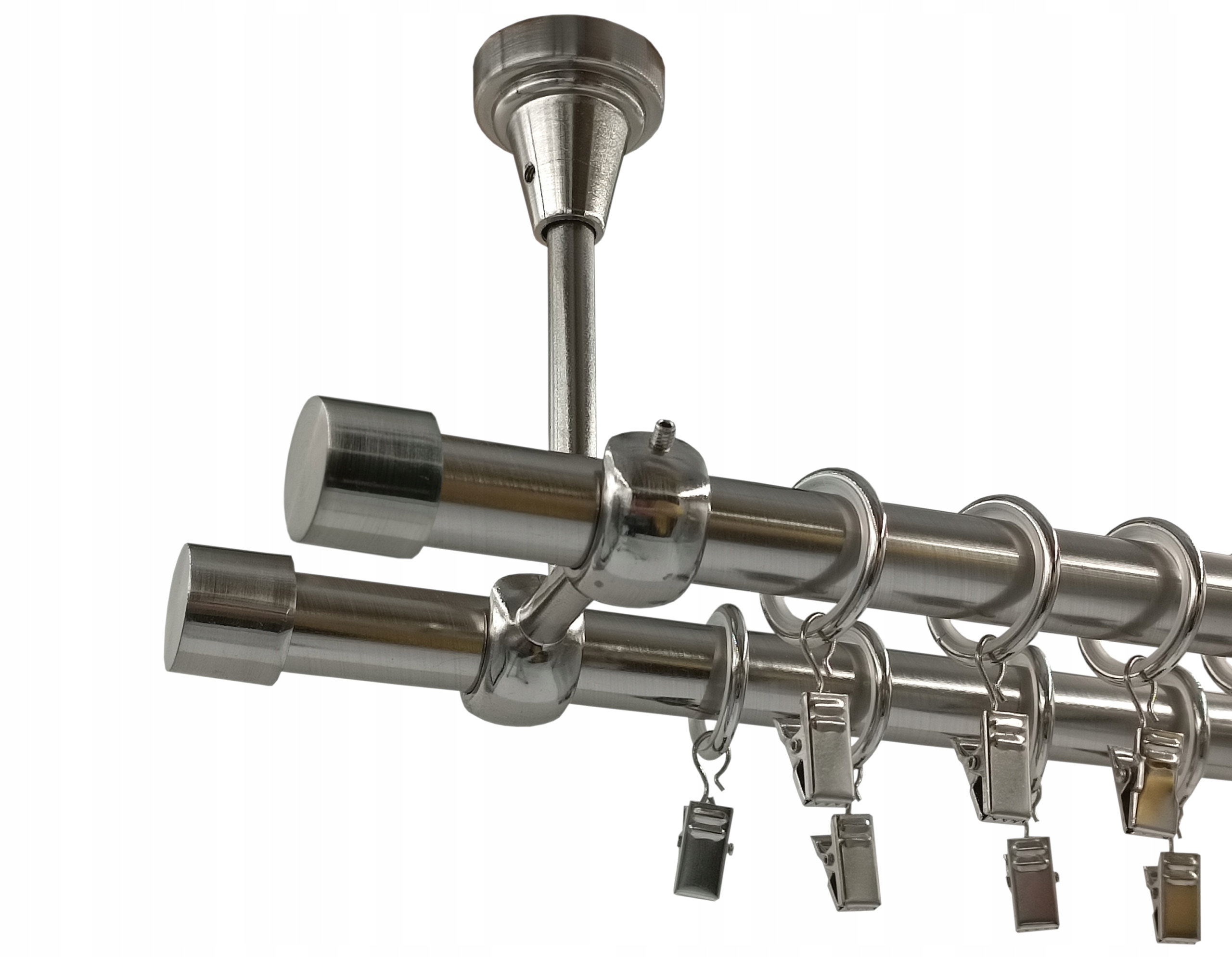 Garnýž Nikl 19+19 mm Luna 140 Cm