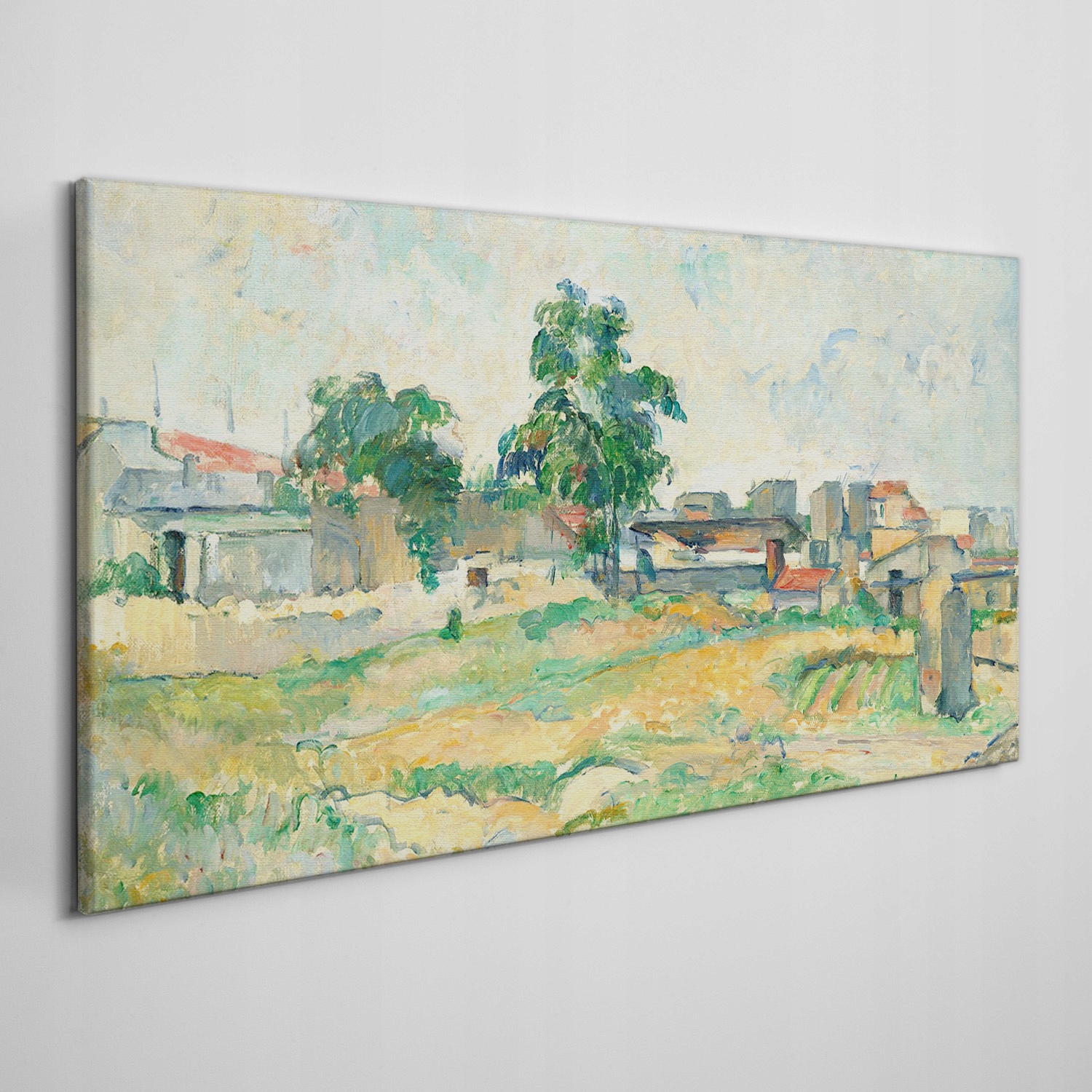 

Obraz na płótnie Krajobraz paryż Cézanne 120x60 cm