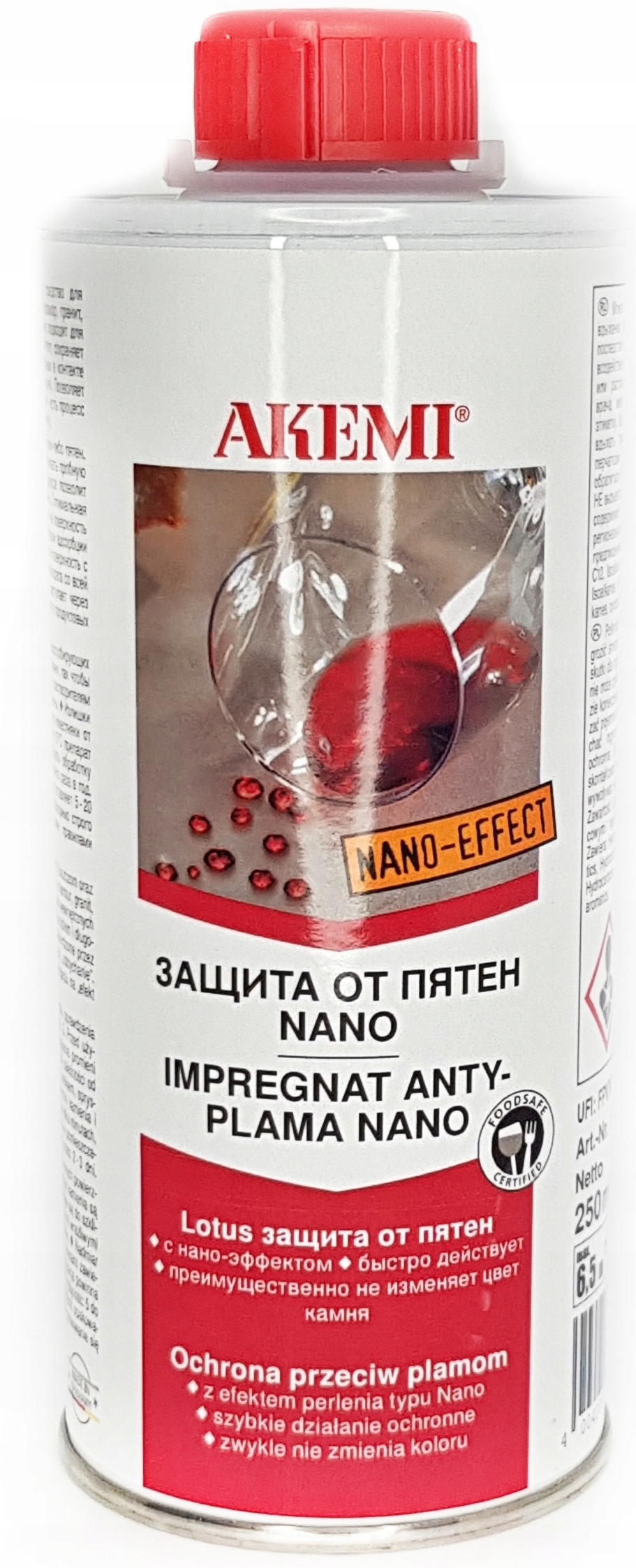 

Akemi Nano Impregnat Do Granitu Marmuru 250ML