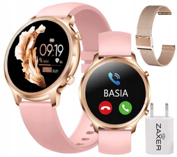 

Smartwatch Damski Zegarek Rozmowy Szczupły Silm Pl