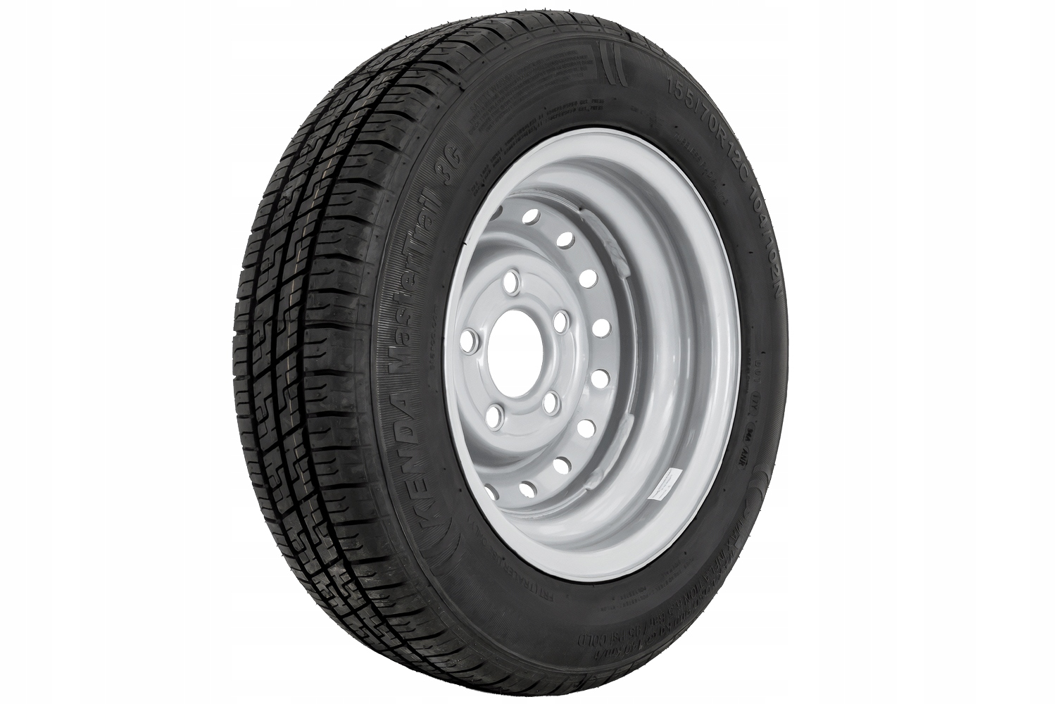 Kolo pro přívěs Pneumatika 155/70 R12C 104/102N Felga 4.5Jx12 5x112 ET:20 67 mm