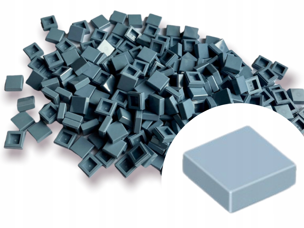 

Lego 3070b Tile Płytka 1x1 Sand Blue Aż 100 szt