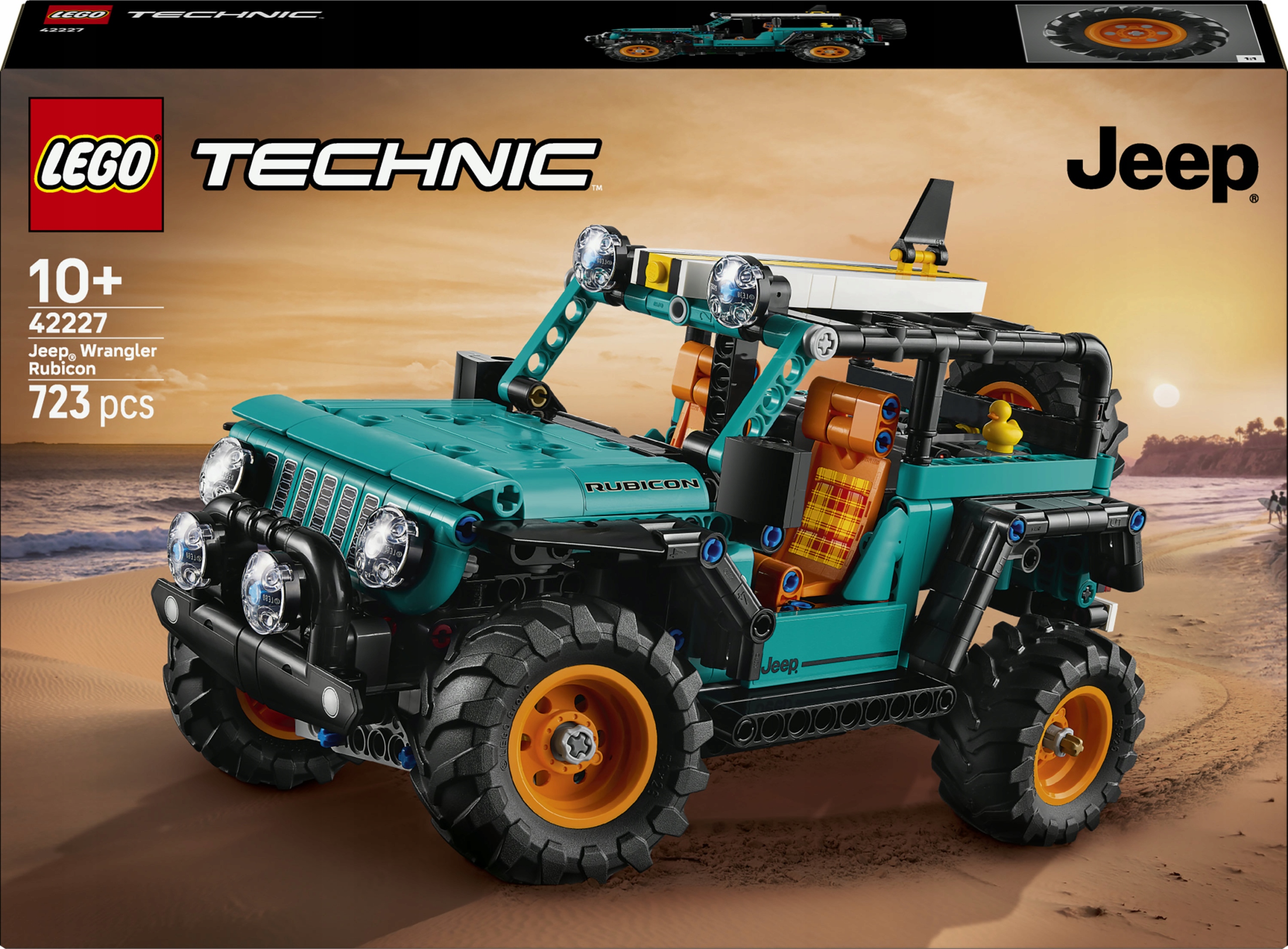 LEGO Technic SUV Jeep Wrangler Rubicon 42227