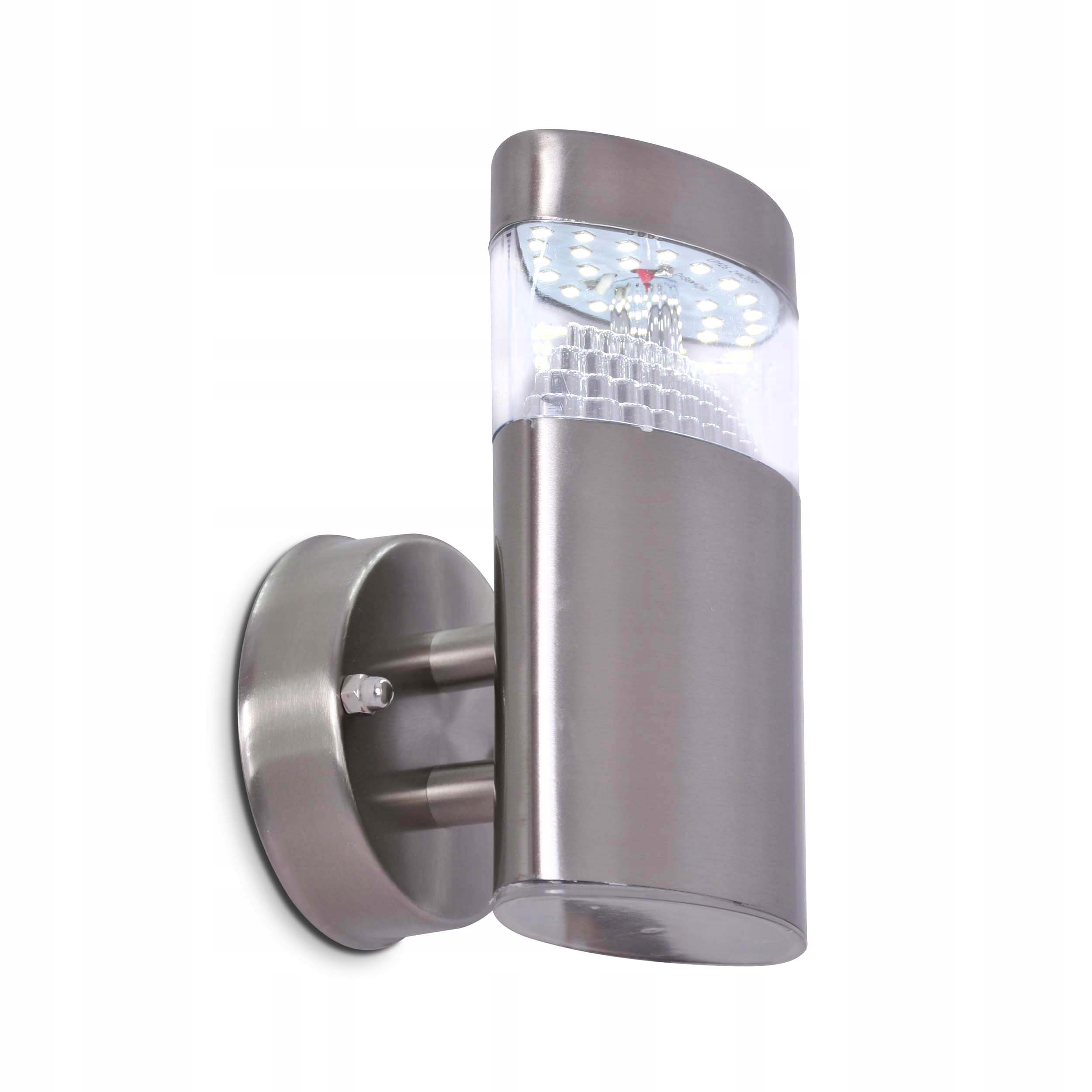 

Kinkiet Ogrodowy Chrom Zewnętrzny