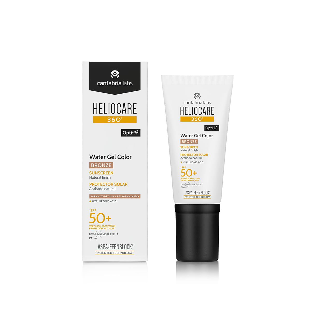 Heliocare 360° Tónovací Ochranný Gel (water Gel) 50 ML Odstín: Bronze