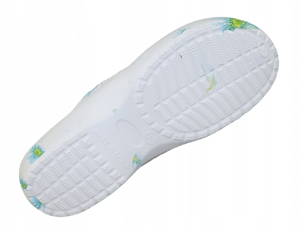 KLAPKI DAMSKIE PLAŻOWE BASENOWE LACZKI PIANKOWE Nosek okrągły