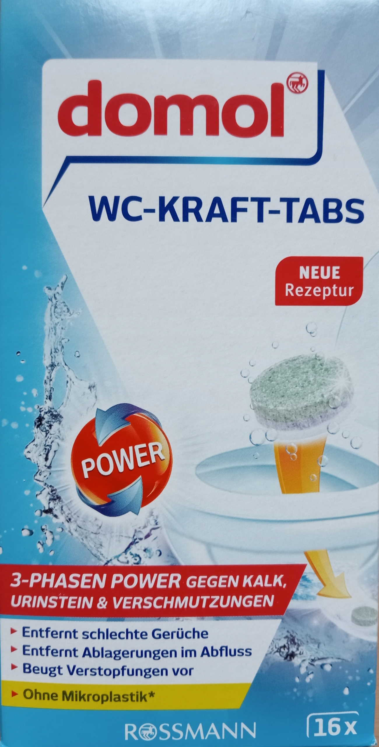 

Tabletki do Wc Domol 320g. 16szt.