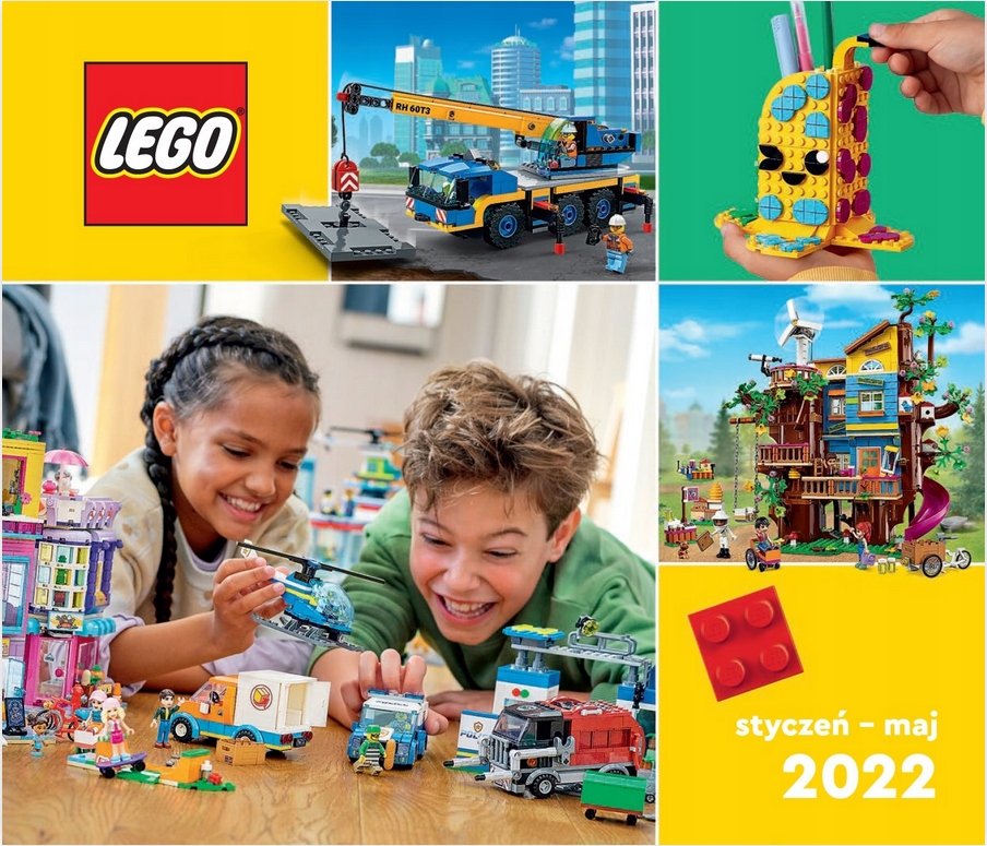 LEGO KATALOG STYCZEŃ MAJ 2022 NOWY POLSKI PL