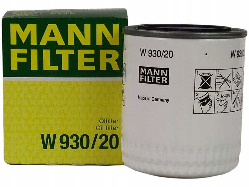 

Mann-filter Filtr Oleju W 930/20