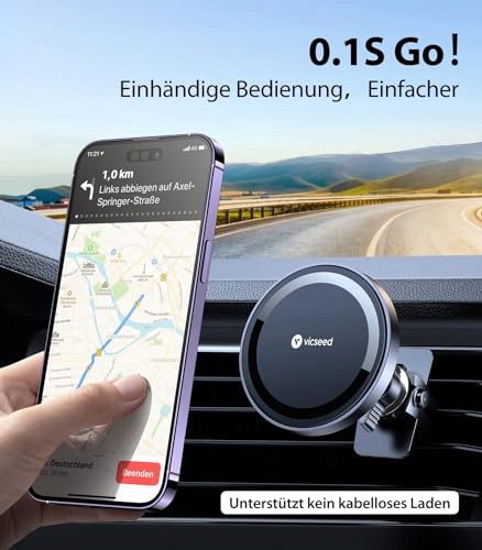 VICSEED Magnetyczny Uchwyt Samochodowy na Telefon do iPhone Android — miniatura 5