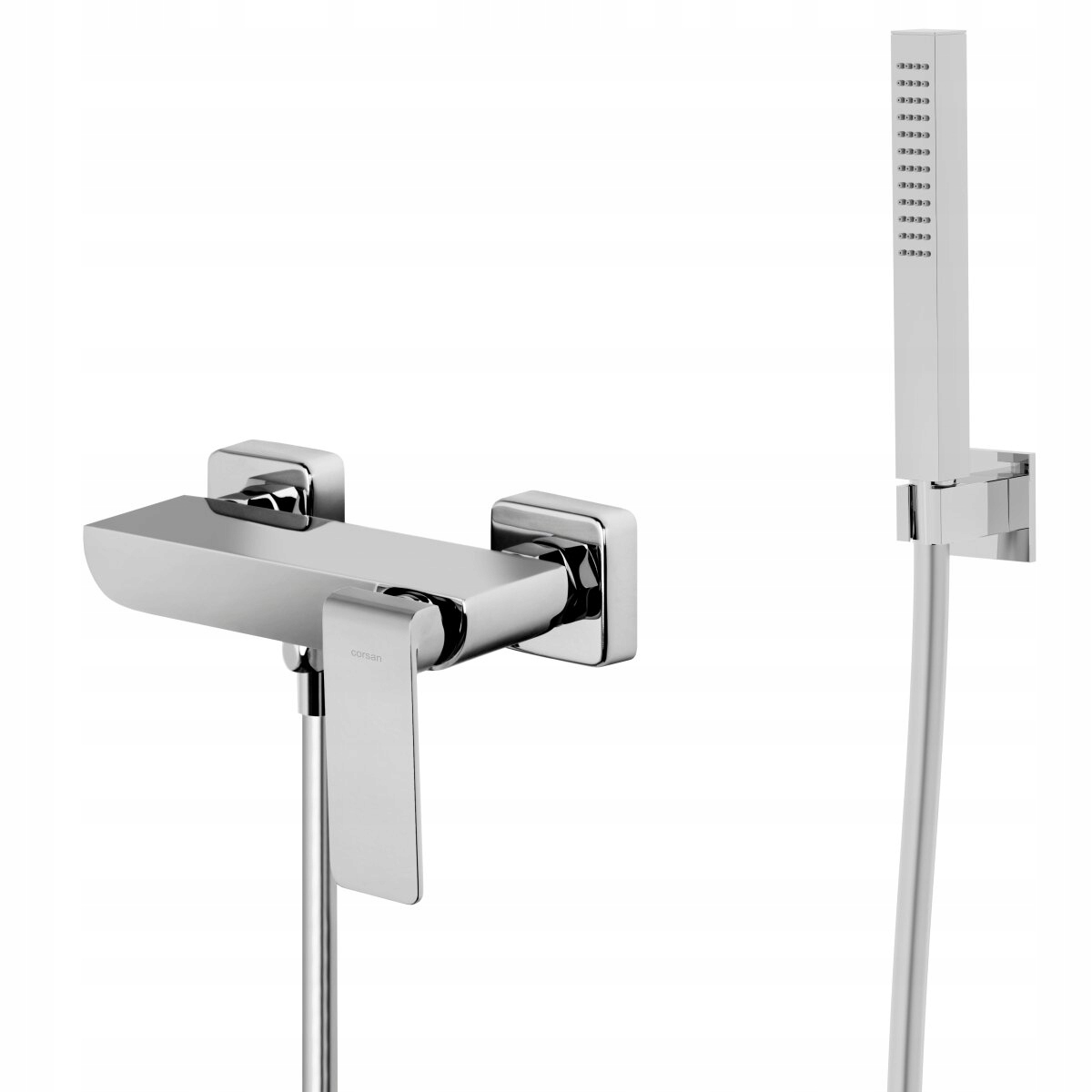 Nástenná sprchová batéria Corsan Trino CMB7151CH s sprchovou súpravou