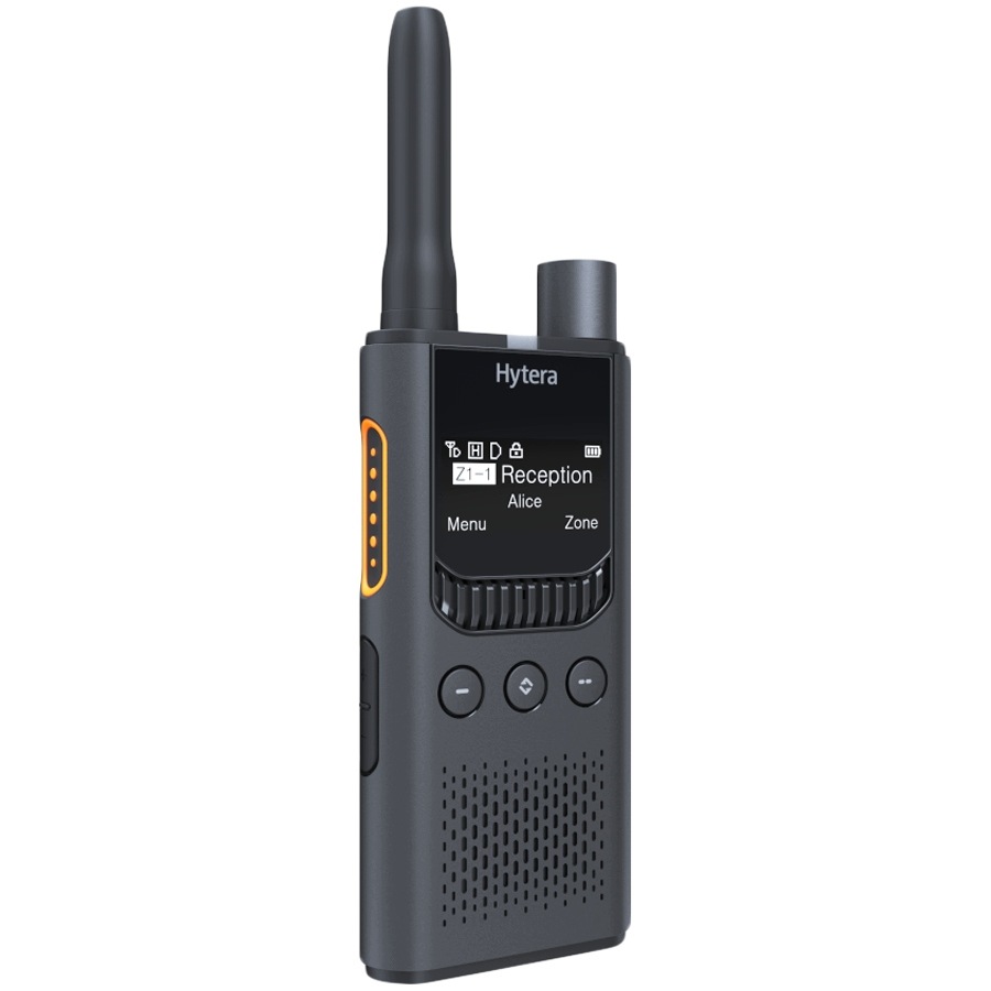 HYTERA Radio DMR+analog HYT-S35, UHF 400-470 MHz,2200 mAh, Metallic grey — 6