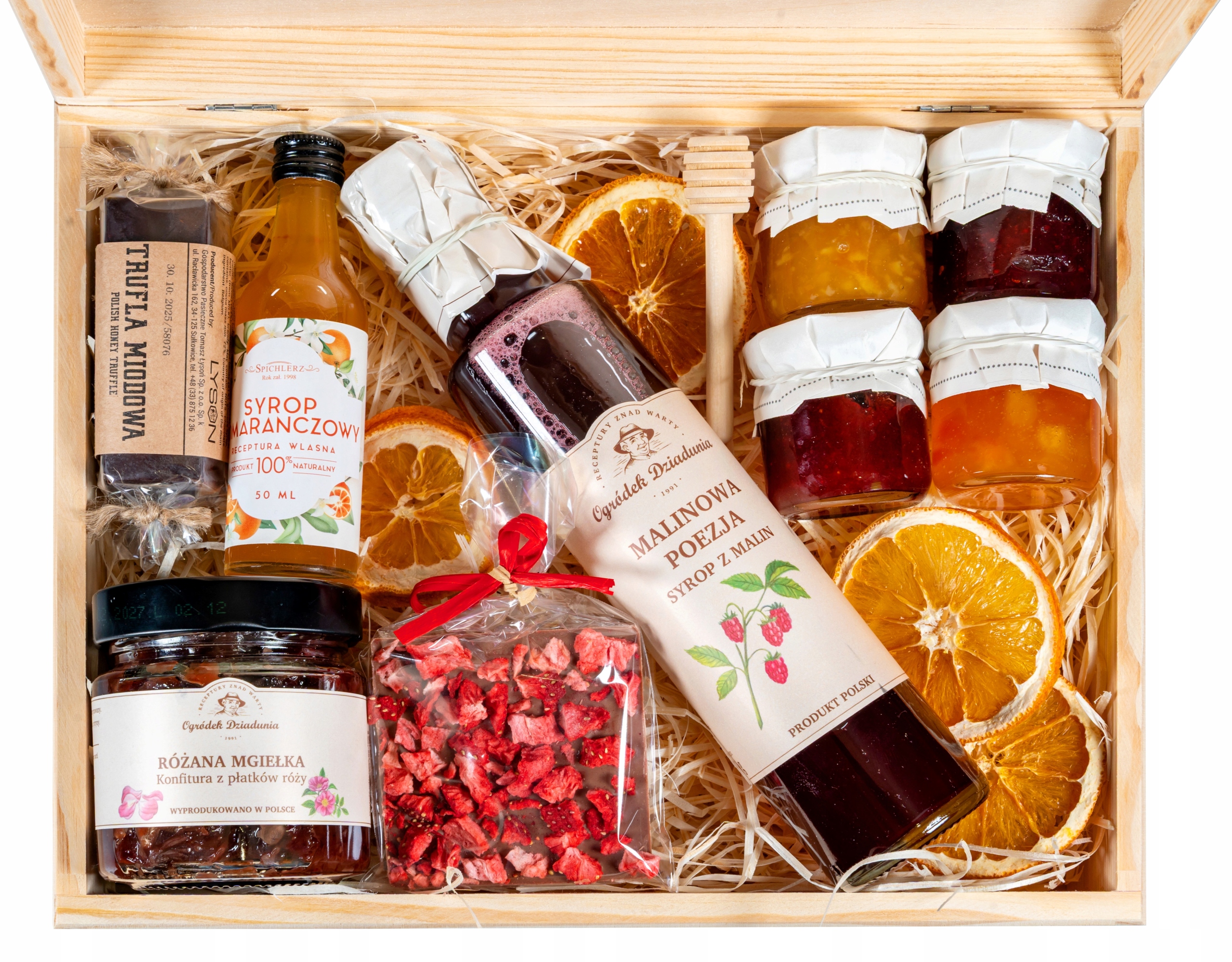 Dárkový Koš Krabička Box Dárek Sirup Čokoláda Džemy Dárek