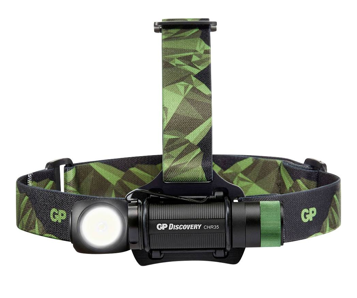 Latarka Gp czołowa CHR35 Discovery 600lm 18650