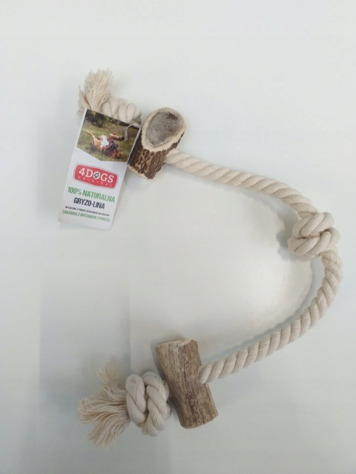 

4DOGS Szarpak Gryzolina String Double L MIX 40 cm