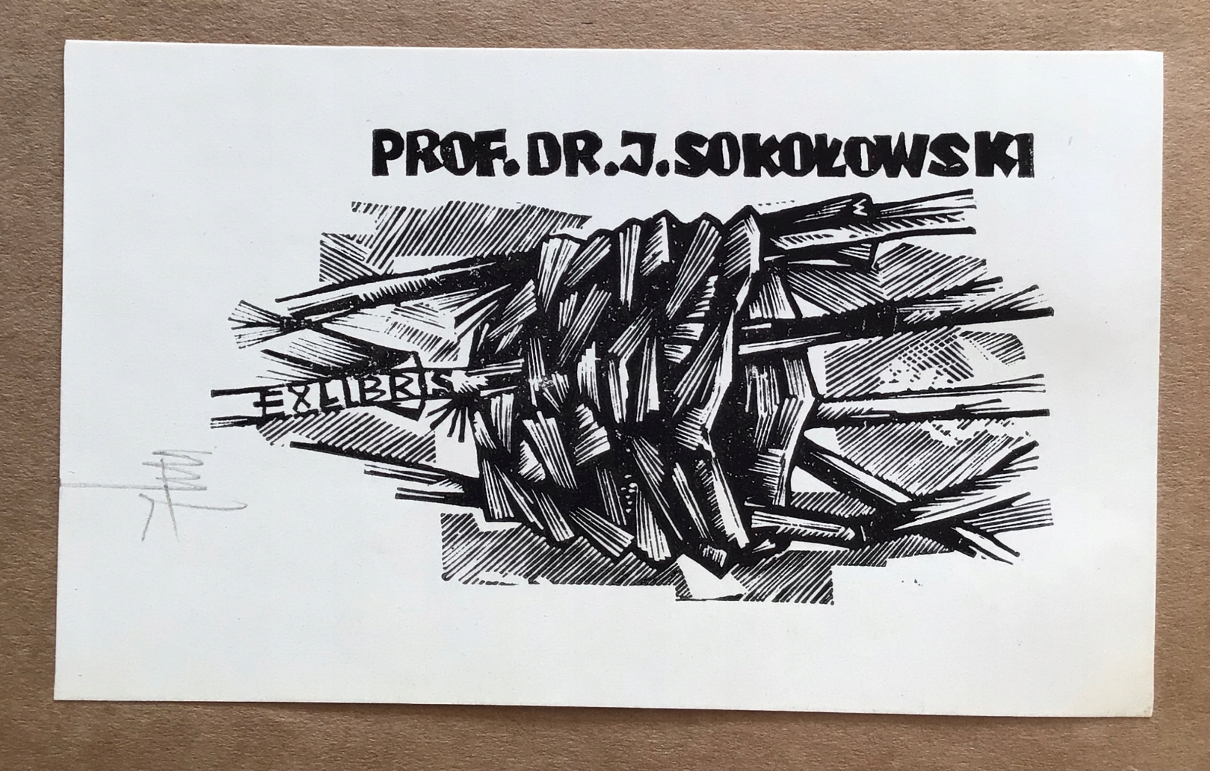 Ex-libris Wojciecha Łuczaka